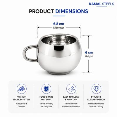 MATKA CUP — wholesale stainless steel from Kamal Steels Mumbai